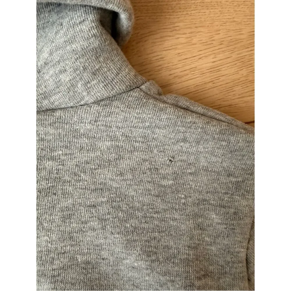 ALO Yoga Heather Gray Funnel neck Pullover sweatshirt size XS